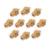 Aibecy 10pcs 3D Printer Extruder Brass Nozzle 0.4mm Printer Hotend Compatible with CR10S Pro 3D