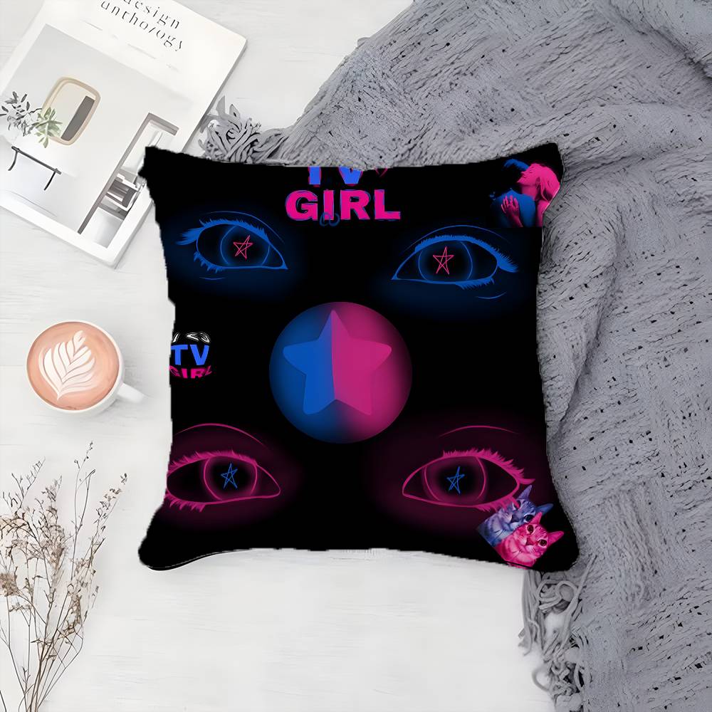 Горячая T-TV Девушка-MT Кому Действительно Не Все Равно Наволочка с Принтом Наволочка Гостиная Диван Подушка Чехол Декор Комнаты Спальни
