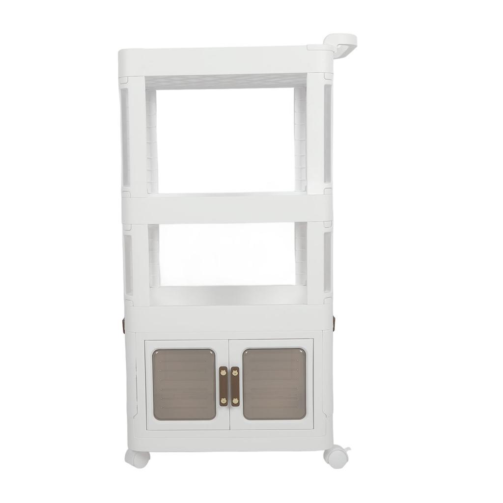 Тележка для хранения на колесах, многофункциональная, большая вместимость, портативная, мобильная, хозяйственная тележка для