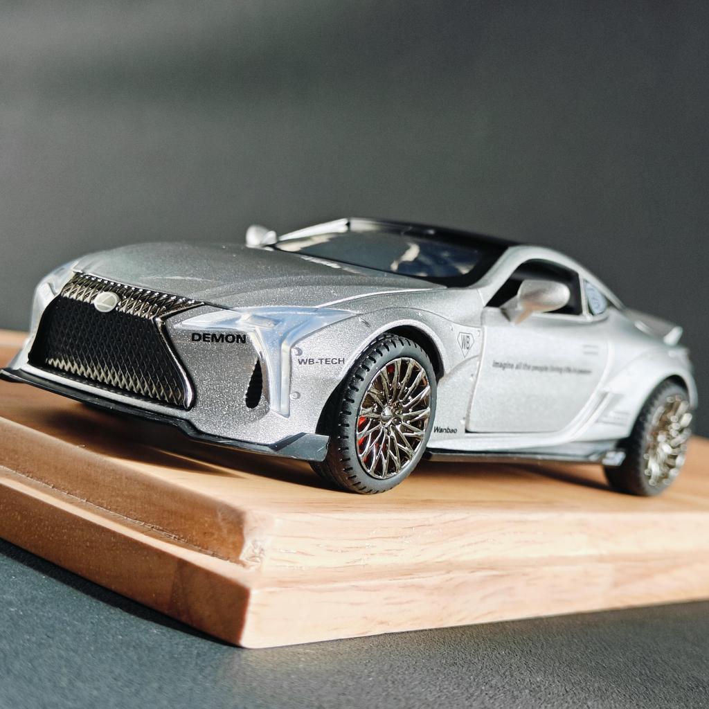 1:32 LEXUS LC500 Sports Vehicle Alloy Diecast Model Computer Desktop Ornaments Collections For Your Boyfriend On Valentine's Day