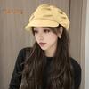 Women Newsboy Cap Adjustable Visor Berret Hat Four Seasons Breathable Peaked Hat Ladies Girls Vintage Casual Paperboy Painter Cabbie Hat