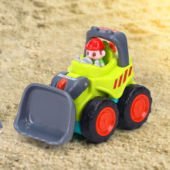 Мини-строительная машина, игрушка, инерционный привод, откатные подвижные соединения, забавные, реалистичные, карманный инженерный грузовик для малышей, подарок на день рождения для мальчиков