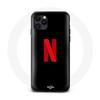 Чехол - Netflix - Iphone 11 Pro Max - Мягкий - Черный - Синтетический