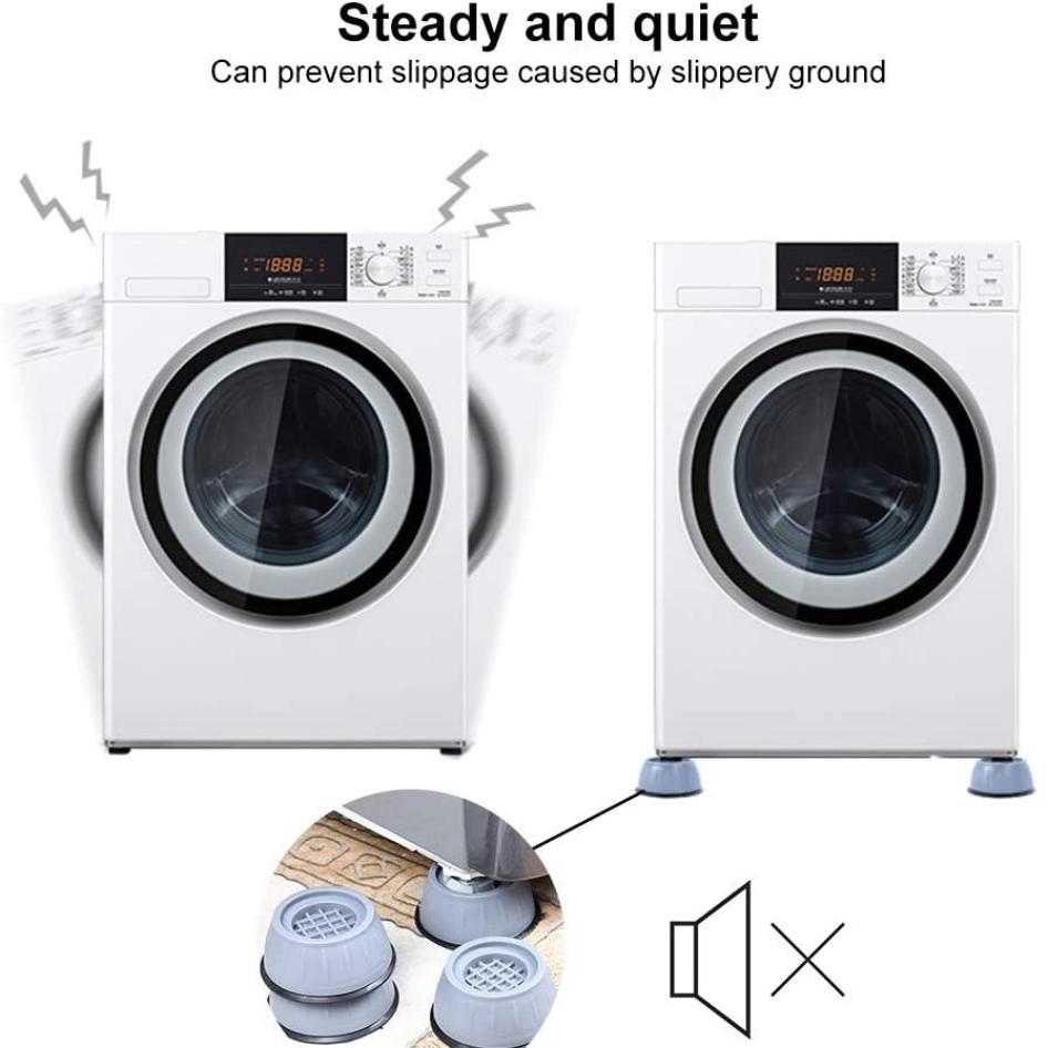 4 шт., противоударные и шумоподавляющие стиральные машины, шумоподавляющие, противоскользящие, антивибрационные, резиновые подушечки для ног для стиральной машины