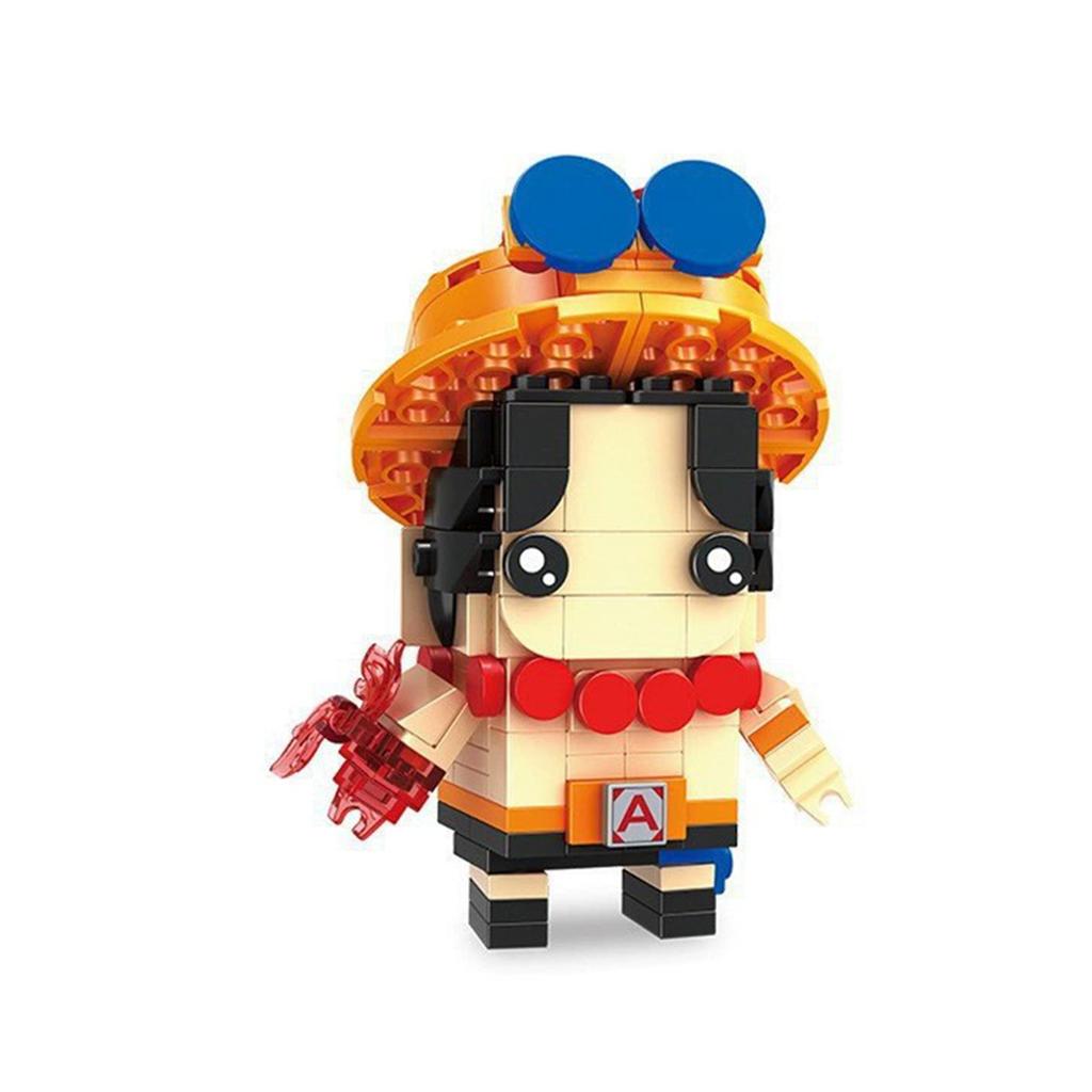 Anime Movie Character Bricks Chopper Ace KAIDO Nami Building Blocks Set Toys For Children Adults Gifts Bricks Assemble