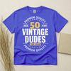 50th Birthday Shirt Born In 1976 50 Years Old Gifts Vintage Dudes T Shirt Fifty