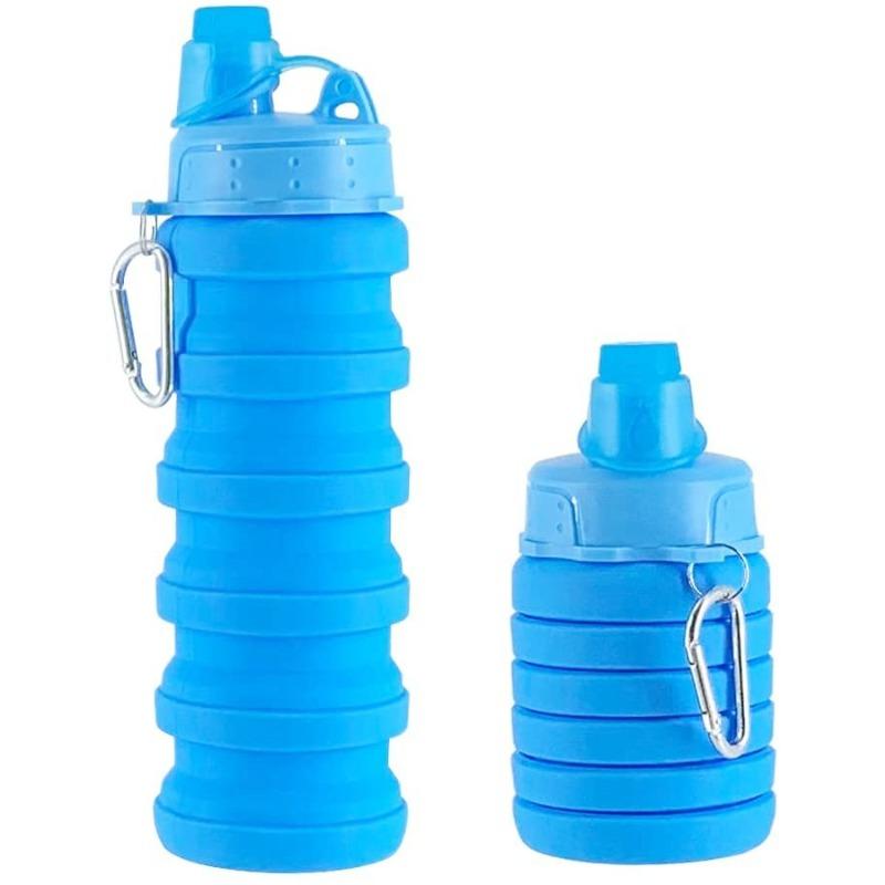 Съедобная силиконовая камуфляжная спортивная чашка, креативная всасывающая насадка, складная силиконовая бутылка для воды, портативная выдвижная бутылка для воды на открытом воздухе