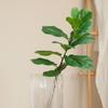 Свадьба Реалистичная Офисная Зелень Искусственное Растение Искусственная Ветка Фикуса Цветочная Композиция Искусственные Листья