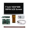 7-inch 1024*600 LCD Display and Screen HDMI Driver Control Board for Raspberry Pi/laptop/Windows Secondary Screen,portable Auxiliary Screen