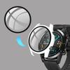 Для Huawei watch GT2 46MM масляный корпус из поликарбоната + интегрированная защитная пленка из закаленного стекла 9H(белый)
