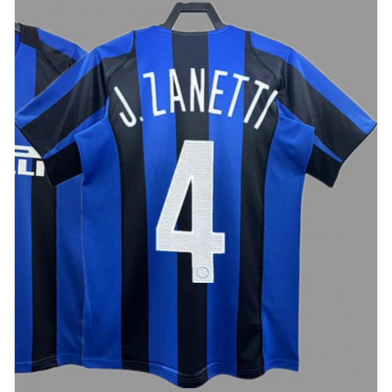 Inter Milan Retro Soccer Jersey Vintage Football Shirt Men Women Classic Baggio Ronaldo Zanetti Figo Adriano