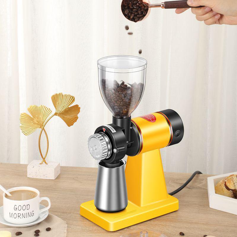 Electric Coffee Bean and Powder Grinder for Household Drip Brewing