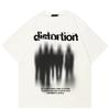 Streetwear Distortion Shadows Graphic T-Shirt Cotton Unisex Tops Tees Summer Short Sleeves T Shirt