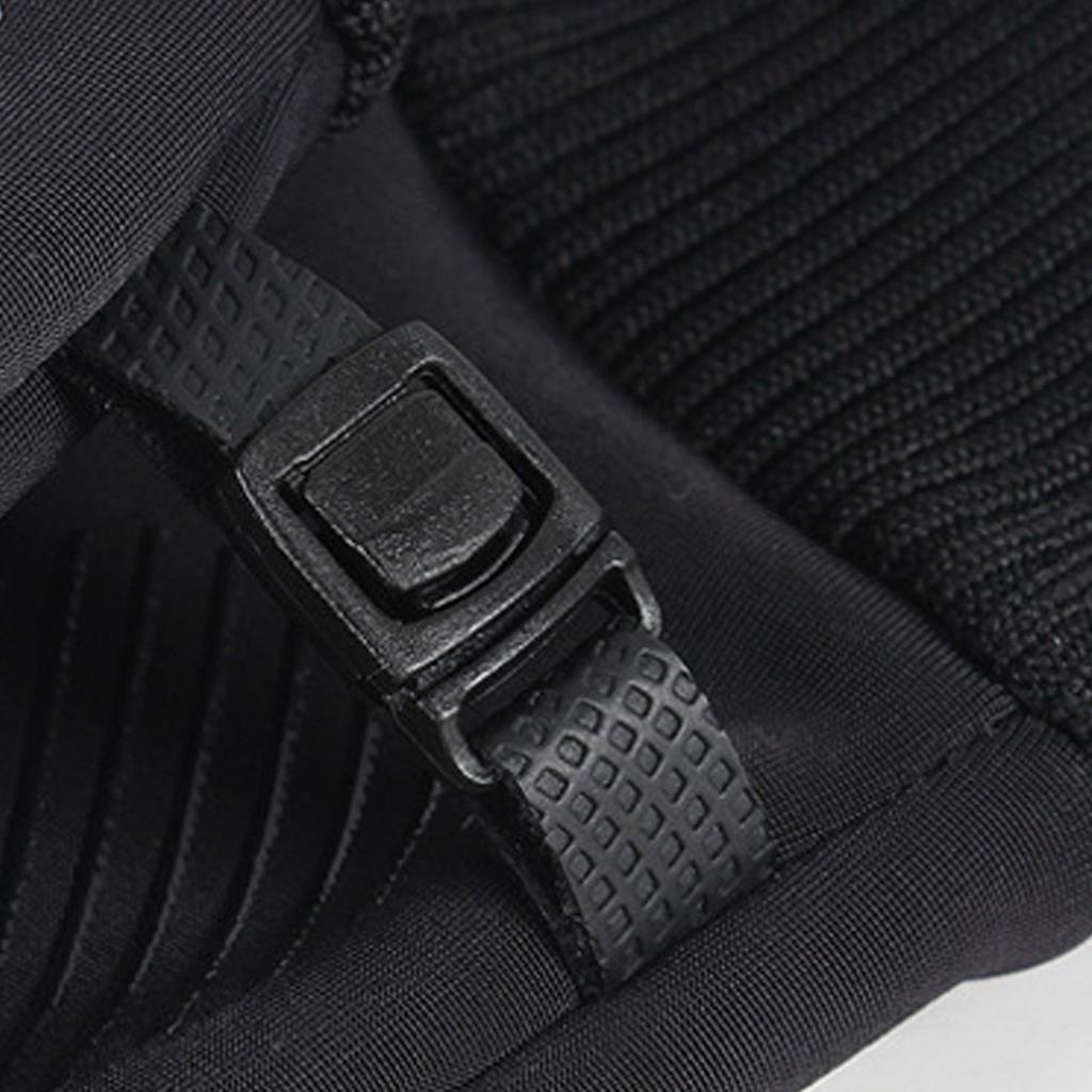 Зимние перчатки Ветрозащитные Сенсорные Нескользящие Черные Теплые Перчатки для Мужчин Женщин Бег Пеший туризм