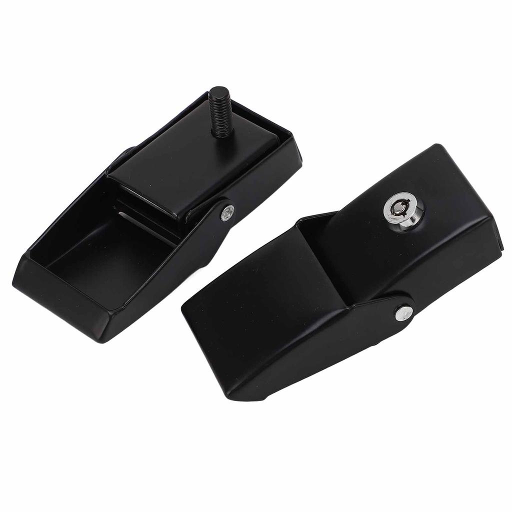 Металлические противоугонные замки капота с ключами для Jeep Wrangler JK 2007-2017