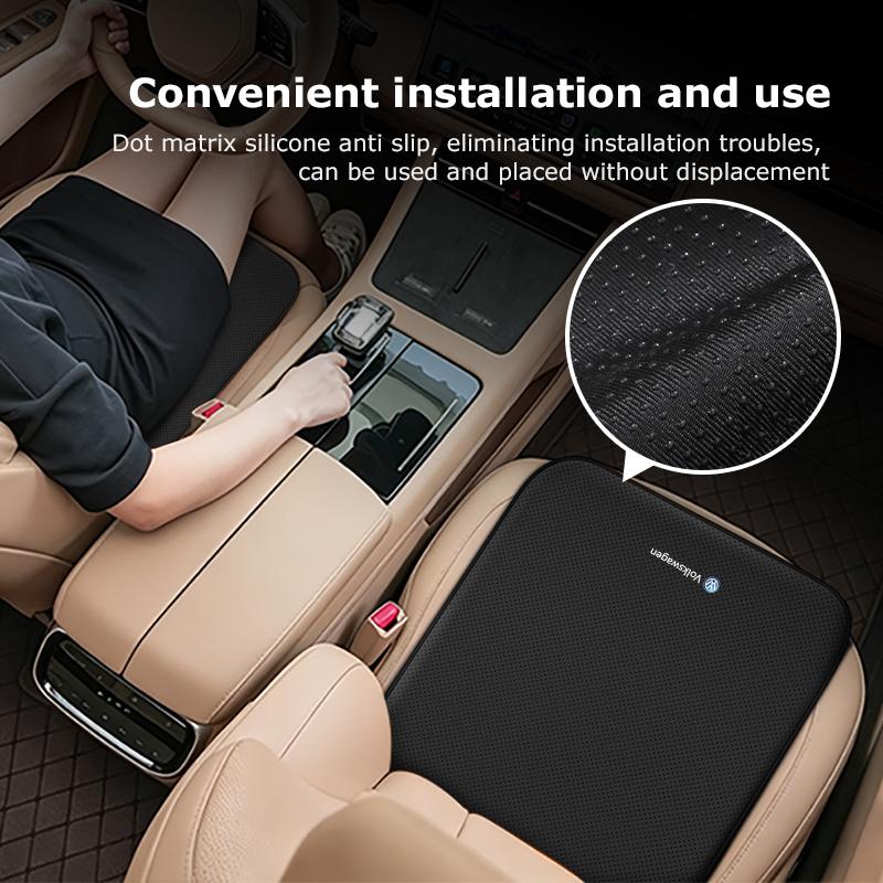 BIG1 Universal Car Seat Cushion Heightening Breathable Protector Mat For Volkswagen VW Golf 4 5 6 7 Polo Jetta Sagitar Magotan Passat
