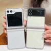 For Samsung Galaxy Z Filp6 Filp5 Flip4 Flip3 5G Case Transparent Fold ShockProof Hard PC Cover For Samsung Galaxy Z Filp 3 4 5 6