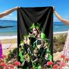 Billie Eilish Print Beach Towel, Versatile Lightweight Absorbent Beach Towel for Pool Surf Yoga Bathroom, Perfect Birthday Holiday Gift