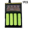 1PCS Lithium Battery Four Slot  For Smart Charger LCD Display 3.7V-4.2V