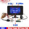 ZMFJH Многофункциональный датчик 3 В 1 с датчиком 10 мм Автомобильный цифровой температура воды+давление масла+напряжение Мигающий звуковой сигнал