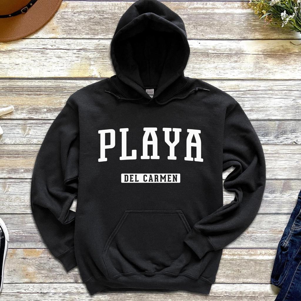 Playa Del Carmen Hoodie | Playa Del Carmen Mexico Pullover Hoodie | MEX Travel