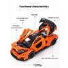 1/32 Модель автомобиля McLaren Senna из сплава Diecasts Металлические игрушечные транспортные средства Модель Симуляция Звук и Свет Коллекция Подарки на День Рождения для Детей