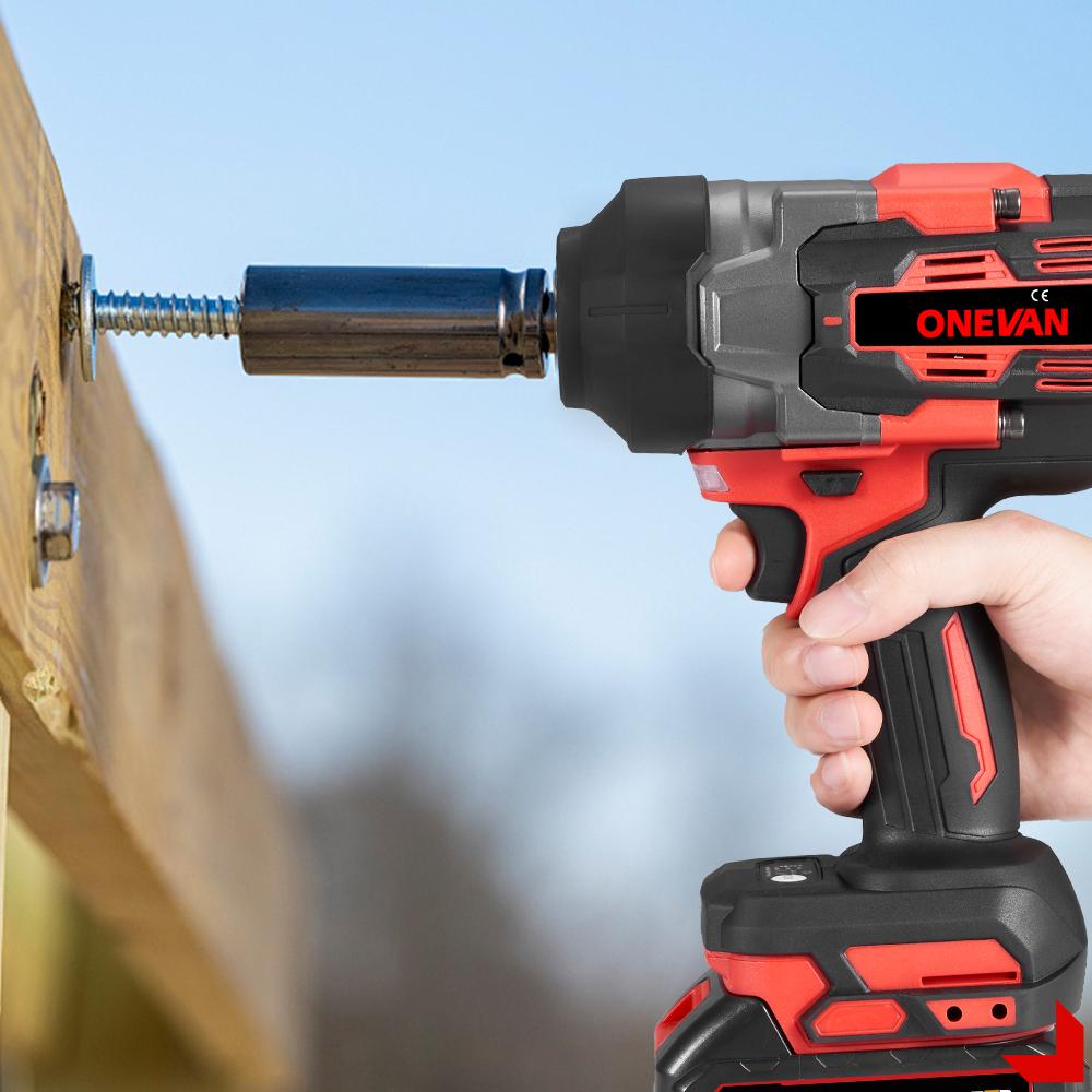 Бесщеточный 2800 Н.М электрический ударный гайковерт 2800 Вт 1/2 дюйма беспроводной динамометрический гайковерт отвертка электроинструмент для аккумулятора Makita 18 В