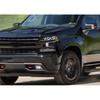 Front Bumper Fog Light Cover Trim Bezels For Chevy Silverado 1500 -22 Black