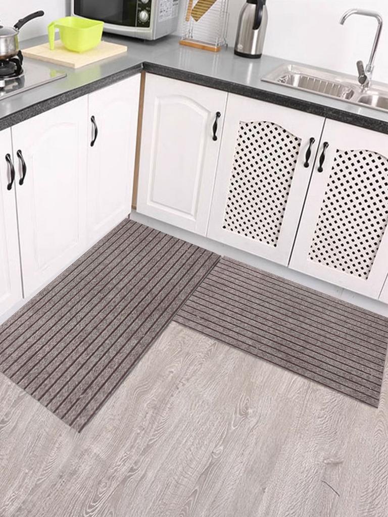 Модные полосатые ковры, простой коврик для кухни в скандинавском стиле, домашний ковер, современный домашний декор
