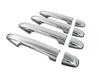 BRIGHTZ Prius PHV 35 Series Chrome Door Handle Covers, Full Cover Type, 8 Pieces [PRIUS30-NOBU-FS-A3B1C0D4] 11254