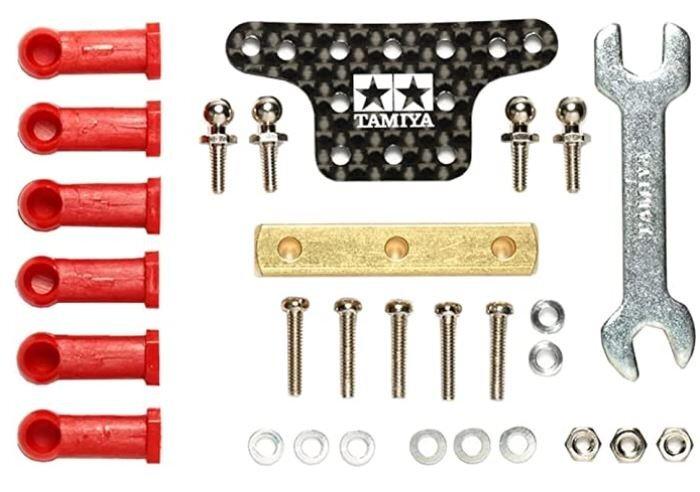 Tamiya Mini 4WD Special Project HG Ball Bearing Mass Damper (Square/Carbon Plate)