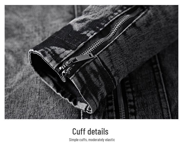 Мужская приталенная ретро джинсовая куртка 2020 года: Модная Корейская Хлопковая Верхняя Одежда Осень/Зима