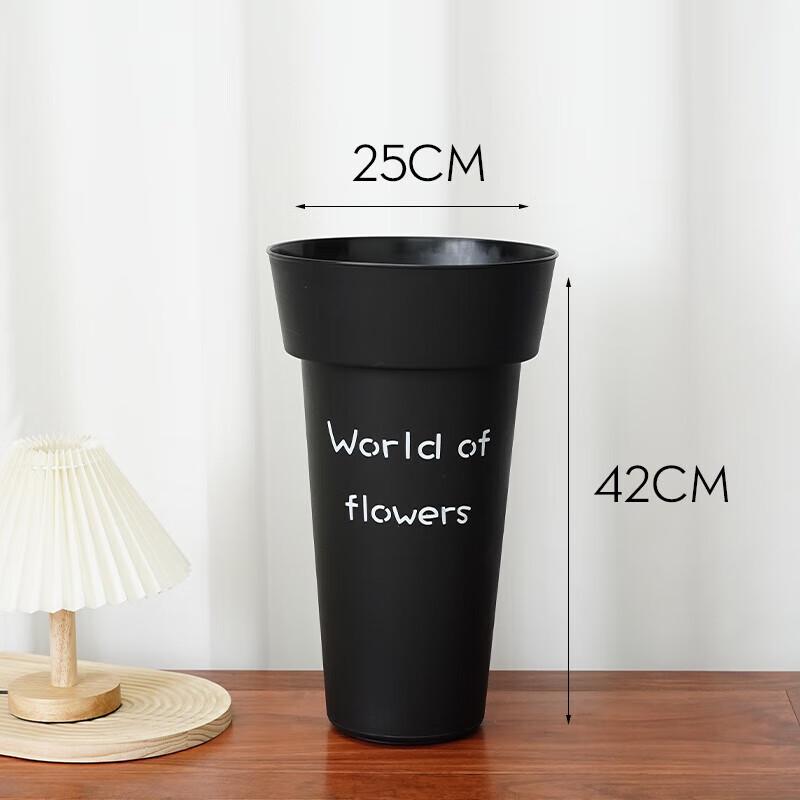 Plastic Fresh Flower Conditioning Bucket and Vase