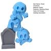 Halloween Stacking Ghost Tomb Ornament 3D Printed Spooky Ghost Figurine Statue Sculpture Holiday Party Desktop Decoration