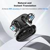 Wireless Earbuds Translation Earbuds Real Time 3 In 1 Ai Language Translator Earphones, HD Sound, Long Battery Life for Business Learning Travel