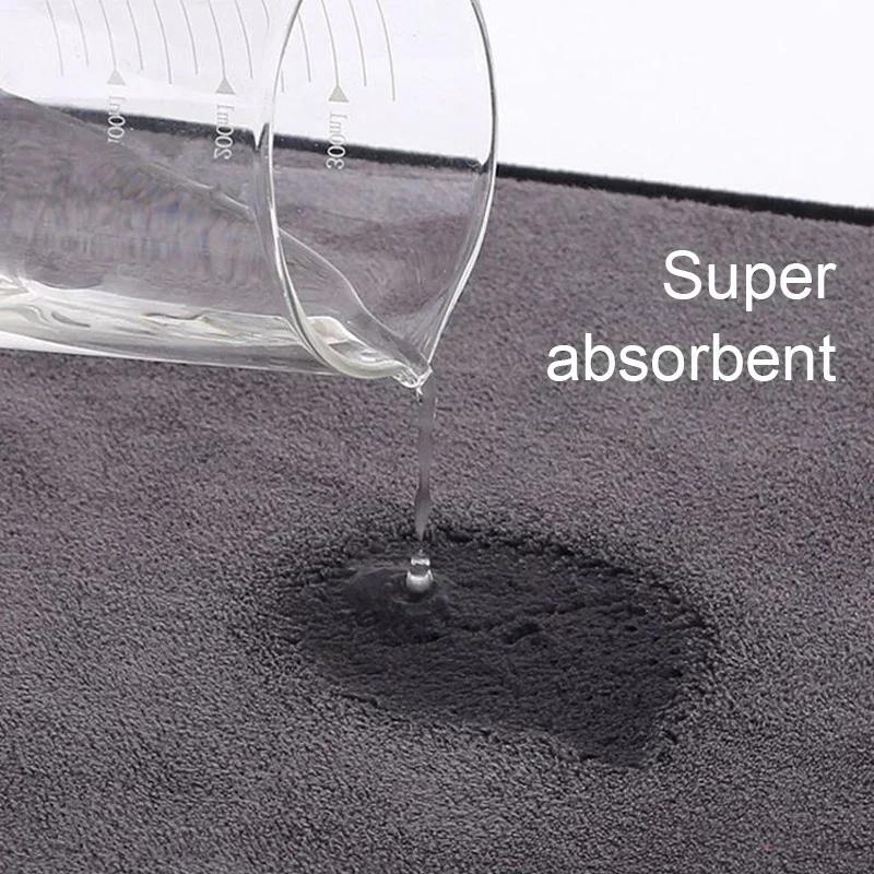 5шт. впитывающее полотенце для домашних животных, утолщенное, ультратонкое, волокнистое, для собак, мягкое, быстросохнущее, из кораллового флиса, домашнее, двухслойное, для кошек