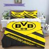 Постельное белье с узором BVB, Комплект с одеялом, Пододеяльник, Наволочка, Домашний подарок на день рождения(1 пододеяльник + 2 наволочки, без наполнителя)