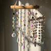 1PCS Fantasy Crystal Wind Chime Hanging Window Room Illusion Rainbow Home Hanging Wall Decoration Outdoors Decor Suncatcher Gift