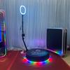 Быстрая доставка 360 Photo Booth Spin Machine 360-градусная камера фотобудка видео аксессуары вращающаяся 80 см цена для вечеринок