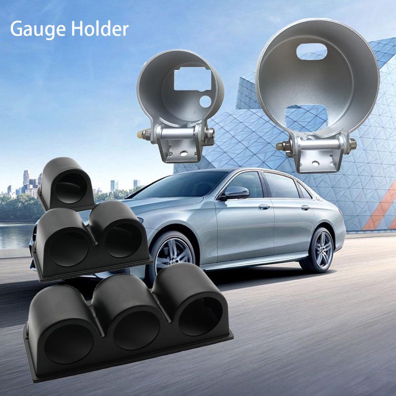 KUS Aluminium Gauge Holder for 52mm 85mm Dimension KUS Gauge Meter Speedometer Tachometer Voltmeter for Car Boat