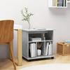 VidaXL Cabinet On Wheels Concrete Grey 60x45x60 Cm Chipboard