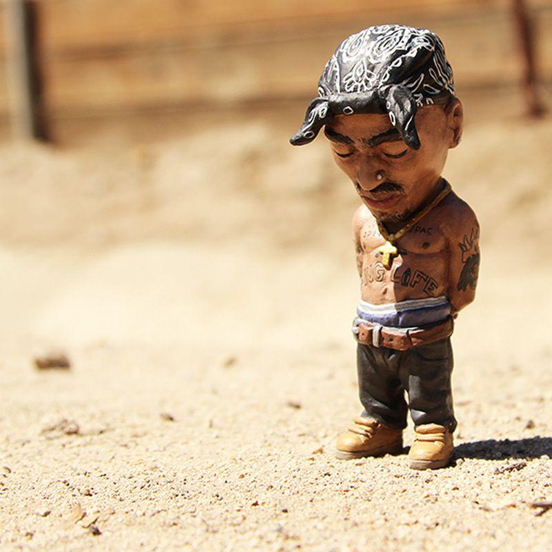 Статуэтка из смолы ручной работы, украшение 2Pac Shakur и B.I.G.
