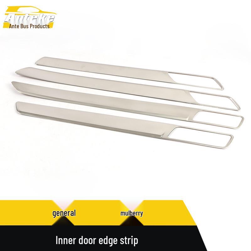 Stainless Steel Anti-Scratch Edge and Scuff Strip for Santana Door Panel Modification