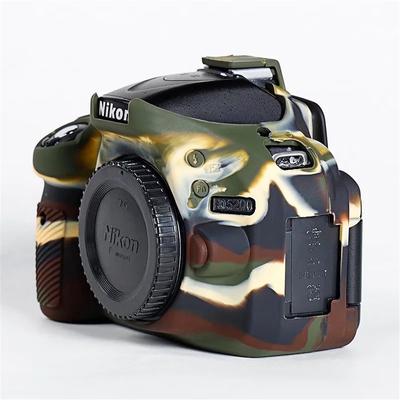 Мягкий силиконовый защитный чехол для корпуса камеры для Nikon D600 D610 D7100 D7200 D7000 D5500 D5600 D7500 D5300 D750 D5200