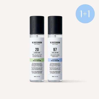 Гипоаллергенный и антибактериальный парфюм Dress&Living Clear включает в себя набор BTS — 160 мл x 2 шт. (21 вариант)
