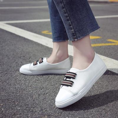 Женская обувь на плоской подошве с низким верхом, модная повседневная парусиновая женская обувь на липучке