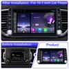 10.1 Inch Android 4-core / 8-core Car Radio Multimedia Player Double Knob Gps Navigation