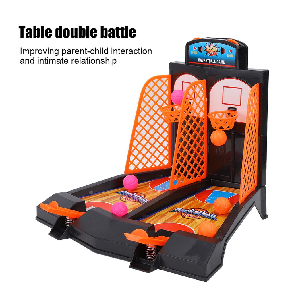 Plastic Kids Table Shooting Basketball Game Parent Children Interactive Desktop Toy Decompression