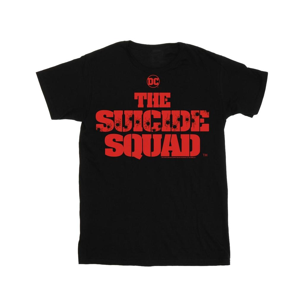 DC Comics Mens The Suicide Squad Movie Logo T-Shirt