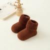 Plush Looped Snow Floor Socks 0-3Year Toddler Baby Socks Fashion Kids Woolen Socks